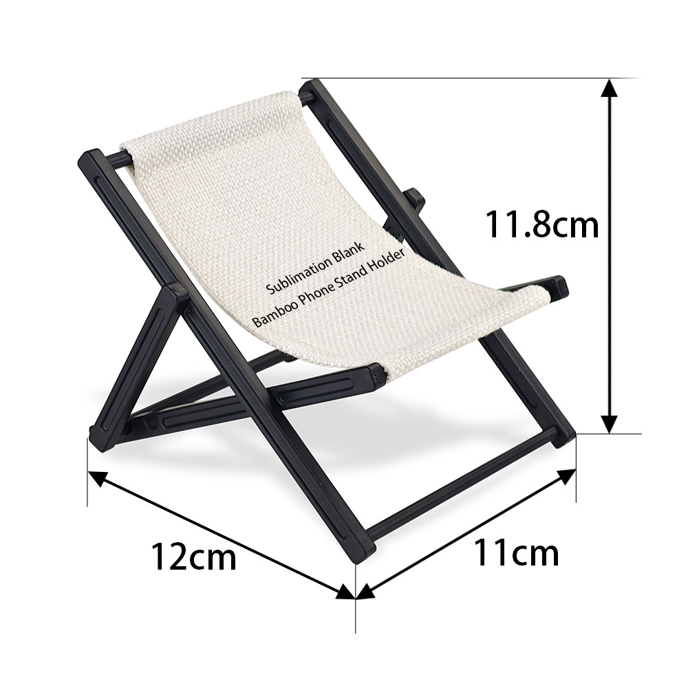 Sublimation blank linen support phone stand 1