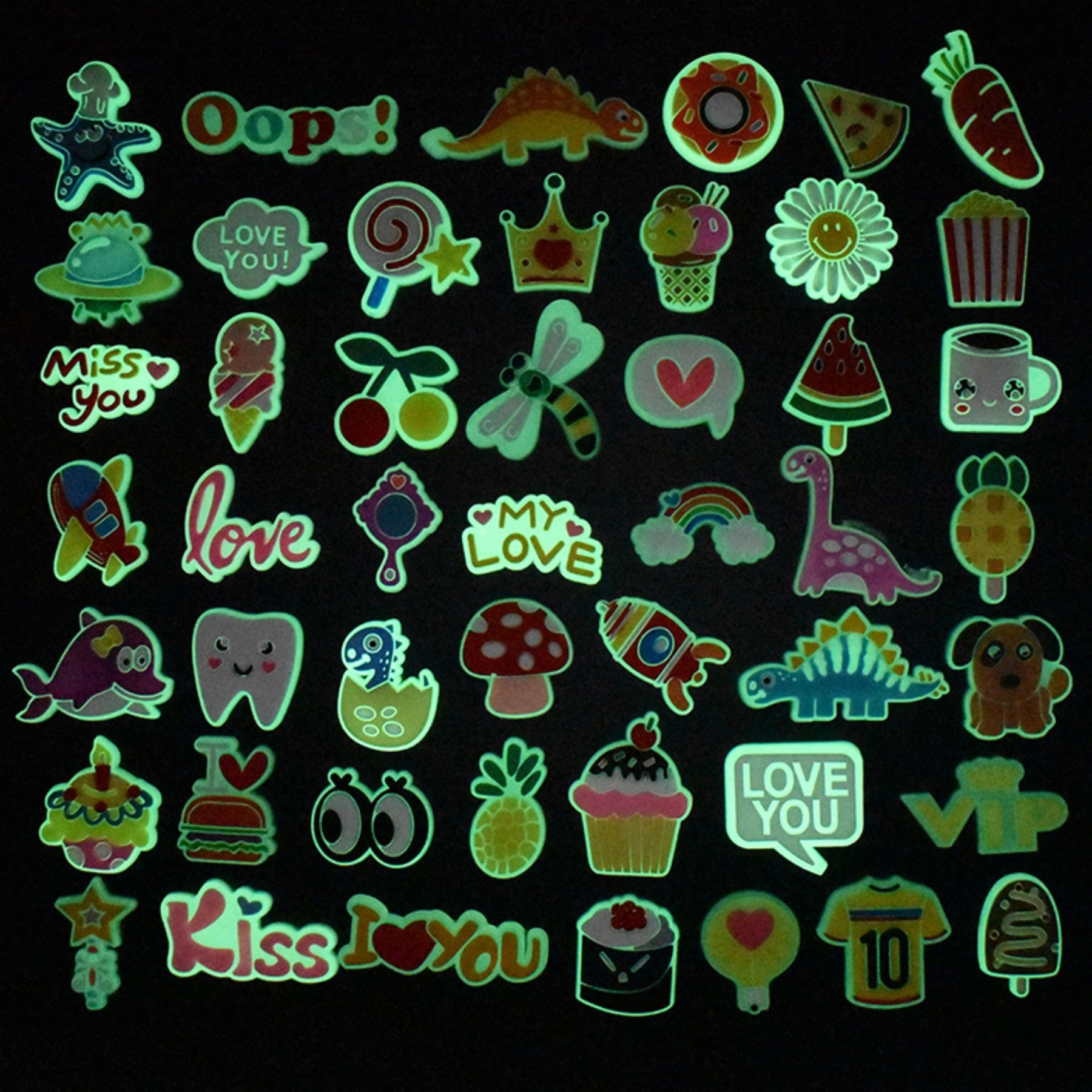 Custom Glowing At Night Shoe Charms 2