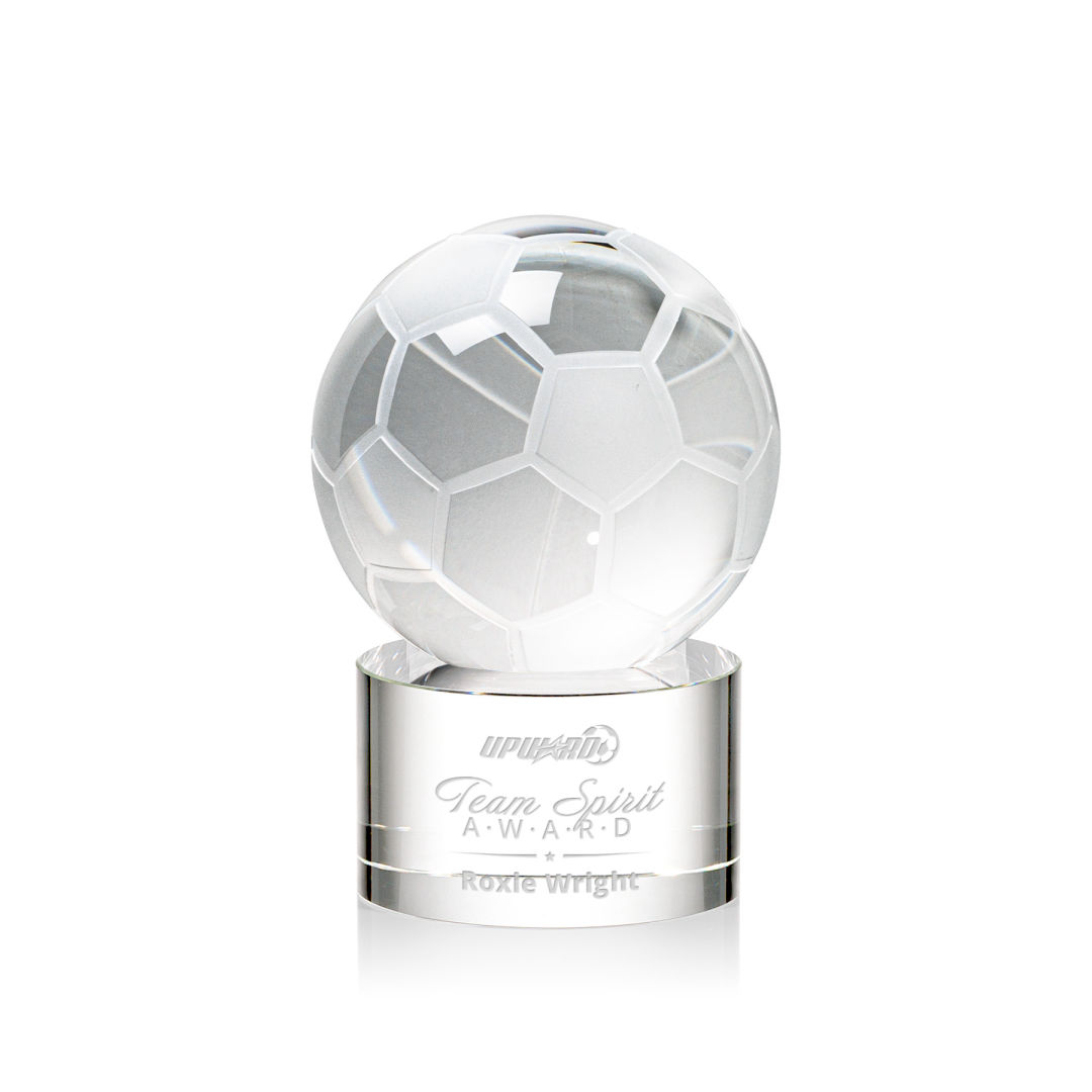 Soccer Ball Award on Marvel Base 8