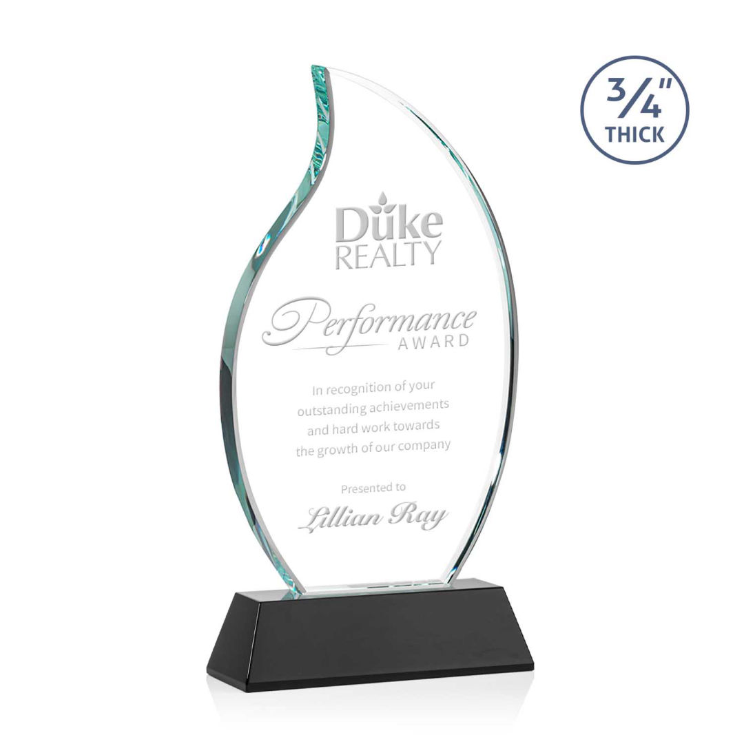 Croydon Flame Award on Newhaven Base - Black 2