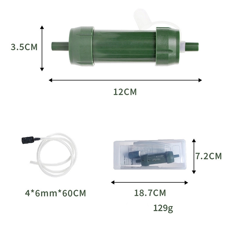 Outdoor Portable Water Purifier Survival Gear 5
