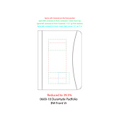 FSC® Mix Executive DuraHyde Zippered Padfolio 103