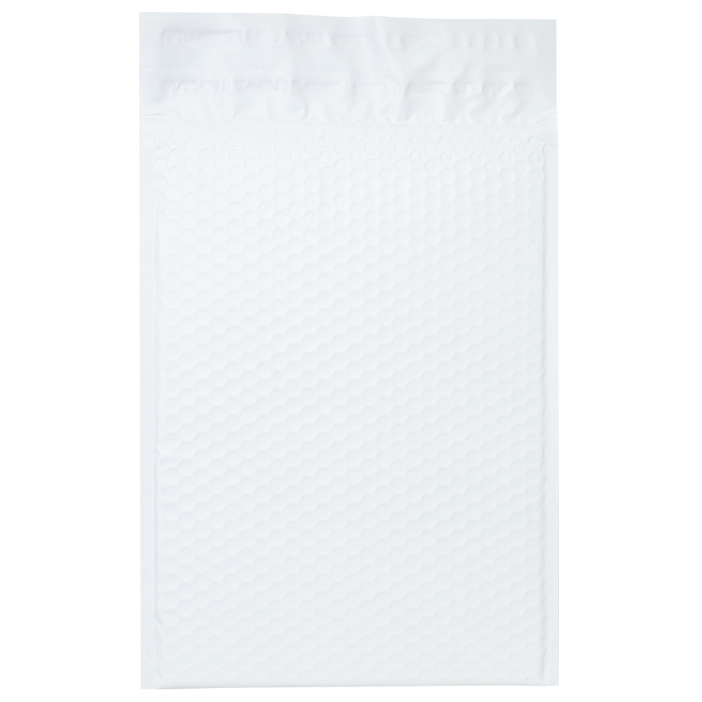 White Bubble Mailer - 100% Recyclable, 30% Recycled Material