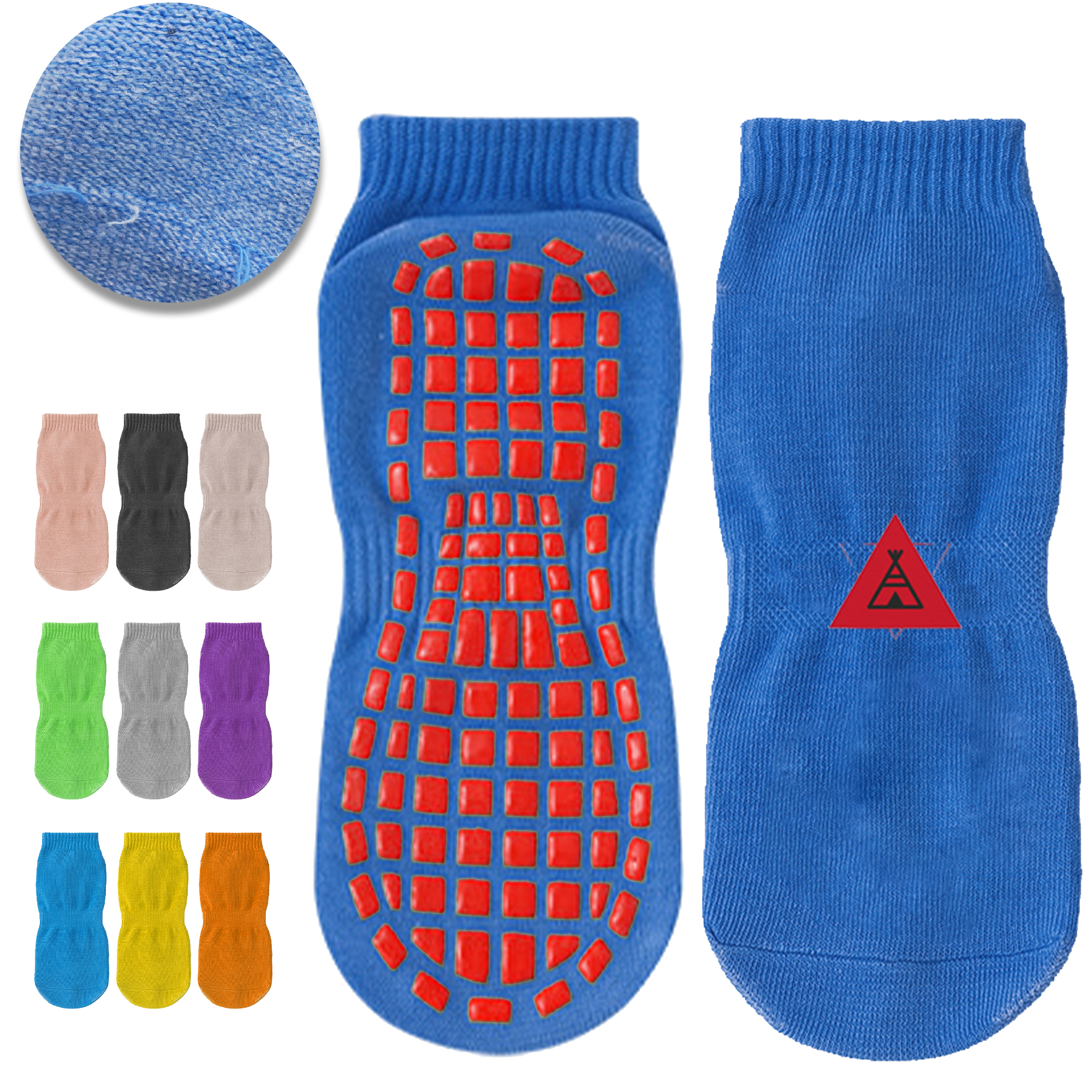 Sports Yoga Socks ?C Non Slip Grip Socks for Women & Men 4