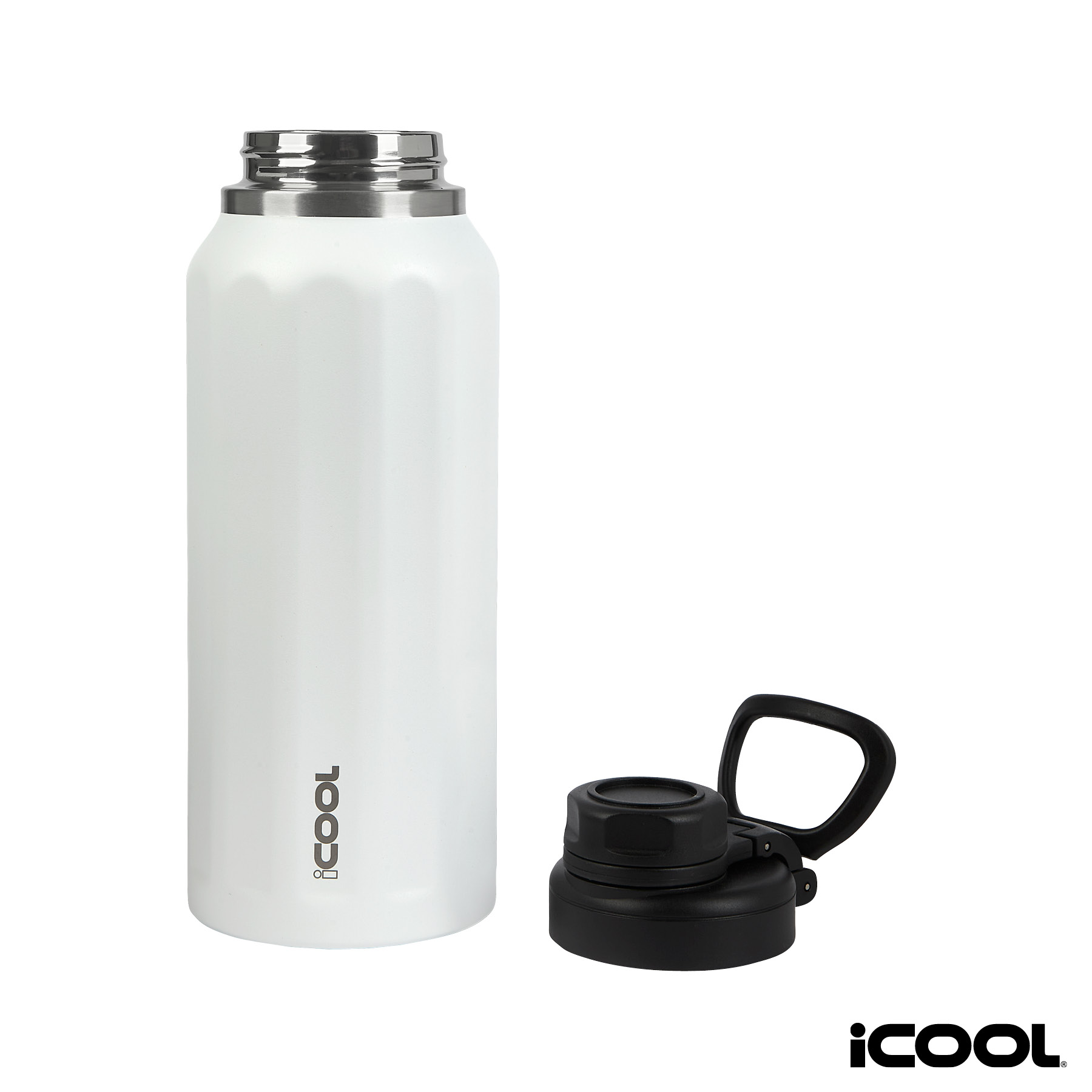 iCOOL® Sedona 32 oz. Double Wall Stainless Steel Water Bottle 10
