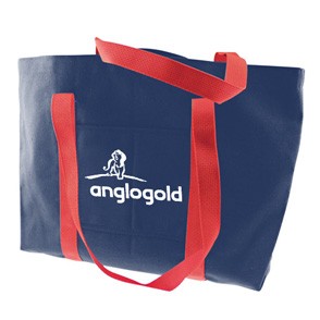 Colored Canvas Tote w/Gusset & Small Pocket (14"x11"x3"), custom tote bag with logo imprint 7