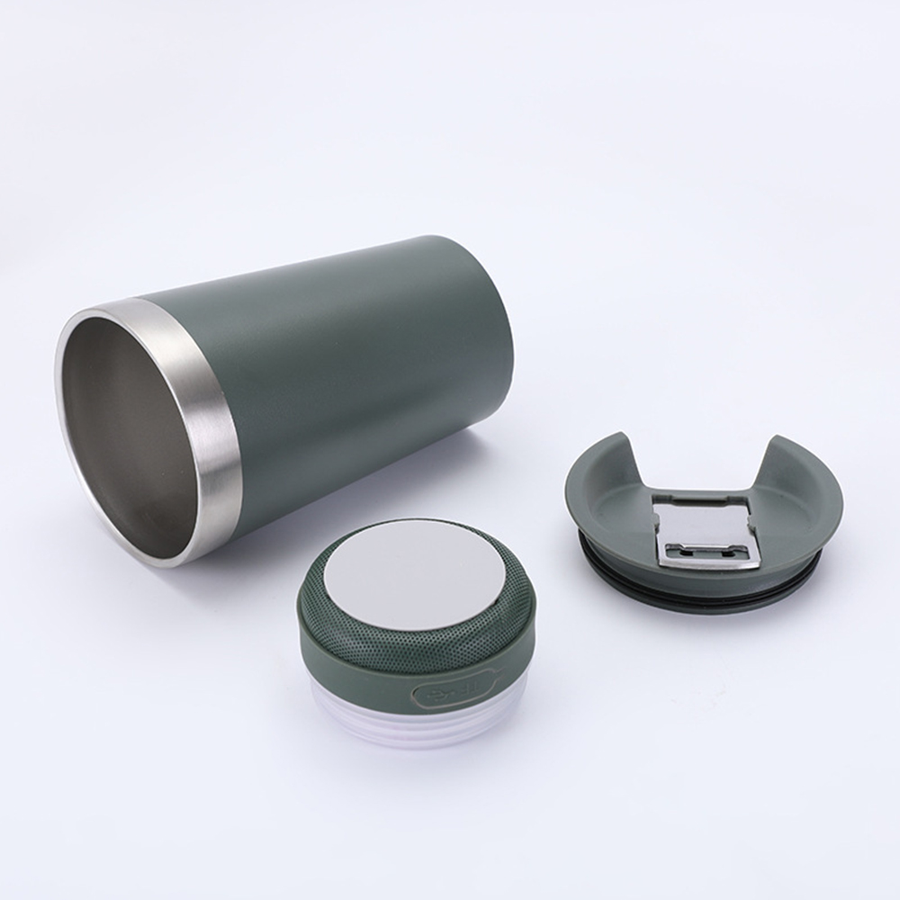16Oz Bluetooth Speaker Beer Cup W/ Bottle Opener 3