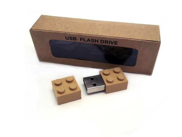 8GB -Eco Friendly Plastic Building Block USB Drive