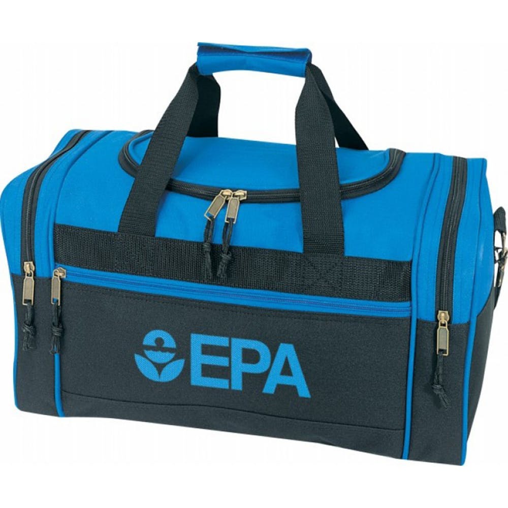17" Duffel Bags - Royal Blue & Black 2