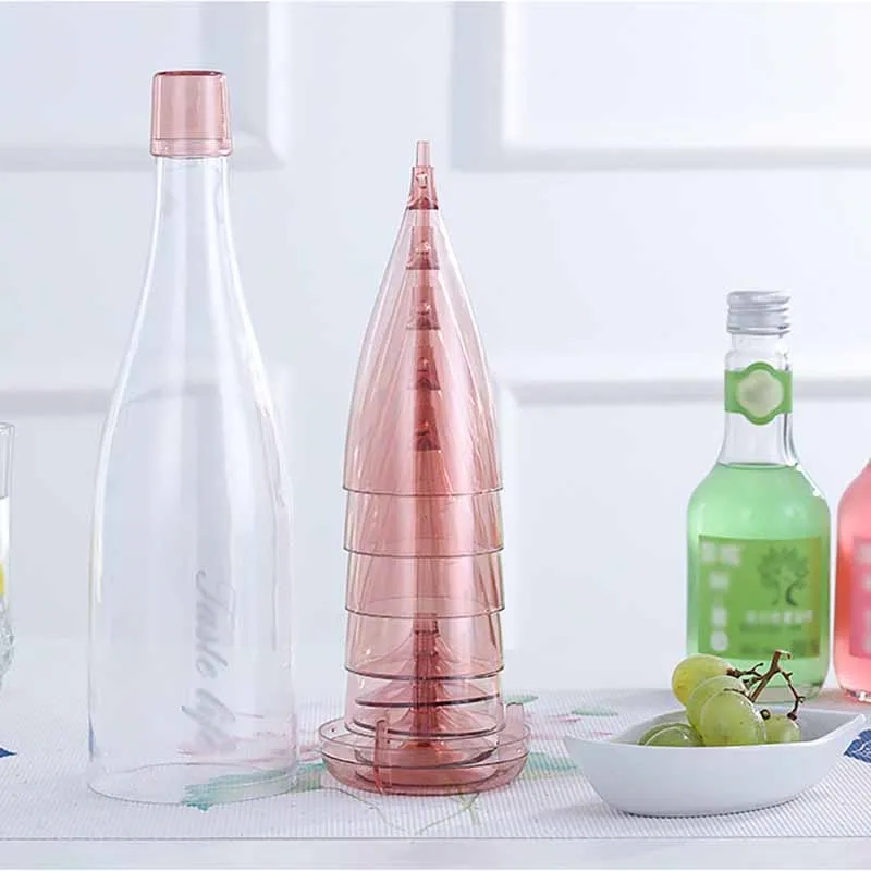 Picnic plastic wine glasses 5-piece set are BPA-free 3