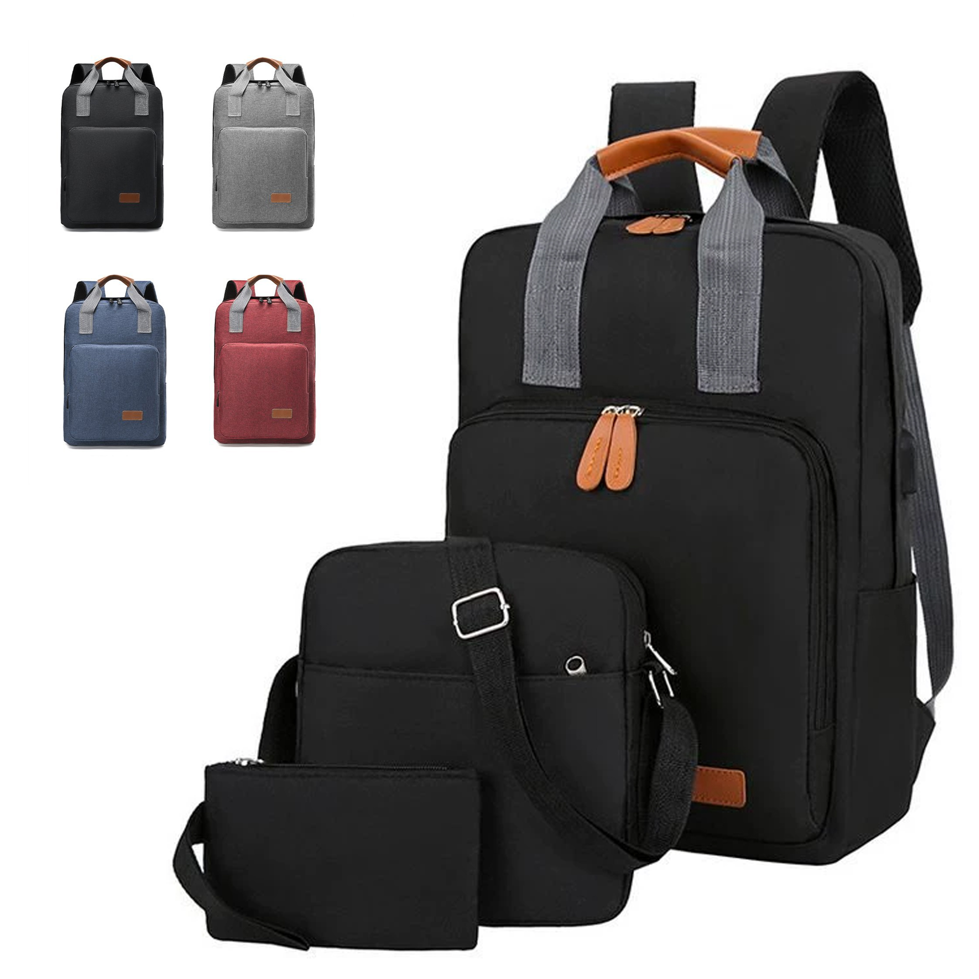 Travel Backpack Set For Men And Women 3