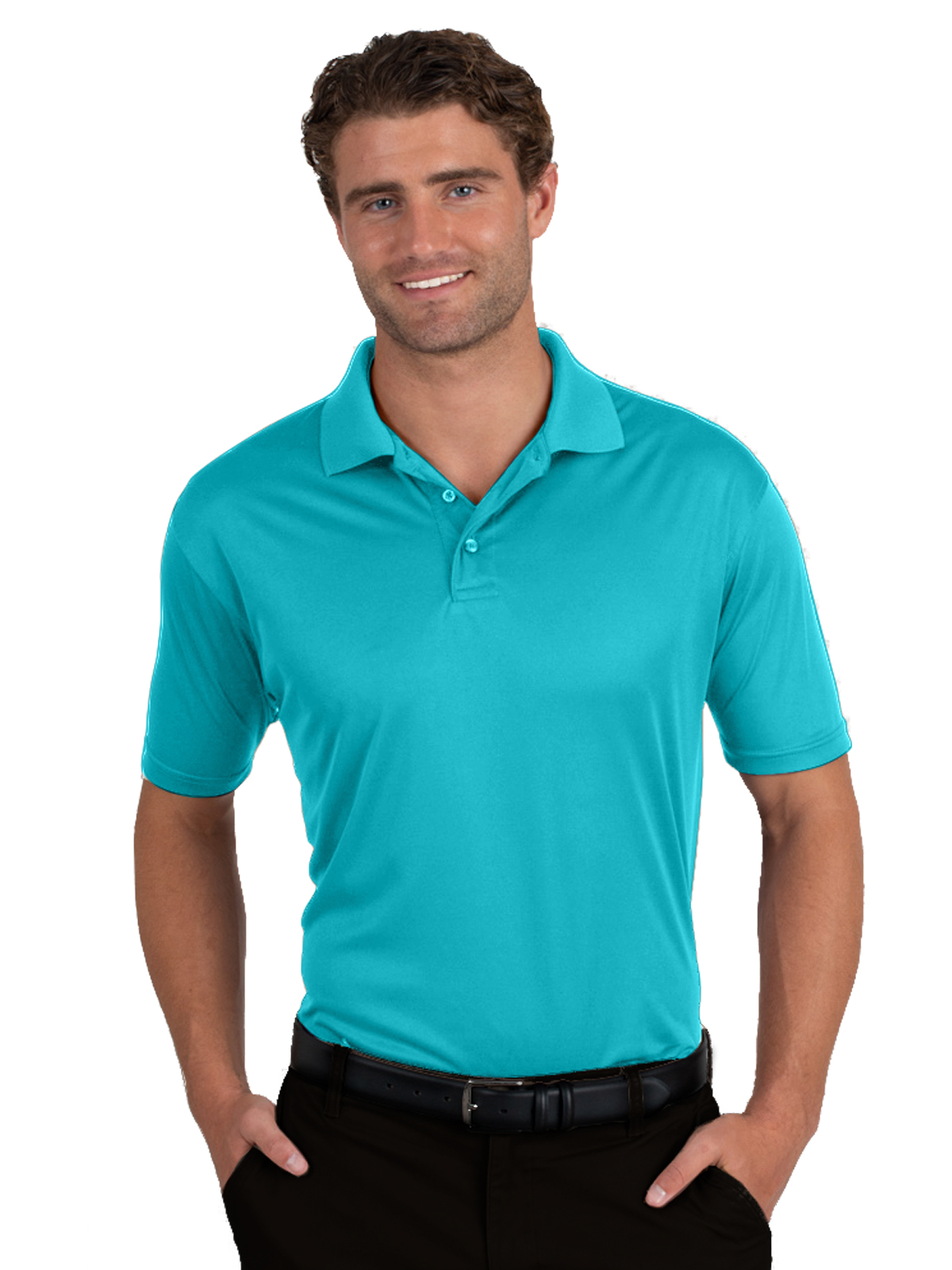 Blue Generation - Men's Pocketless Titan Value Polo 21