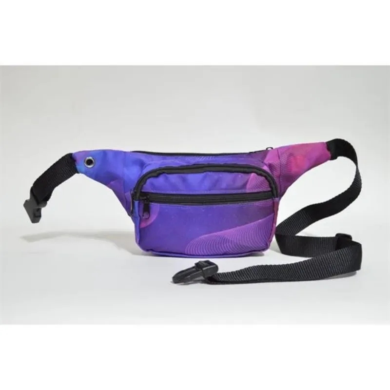 3 Zipper Waist Pack Full Wrap Sublimation Fanny Bag 11