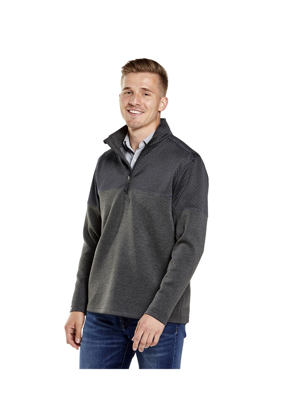 Storm Creek Men's Architect Quilted Quarter Zip 8