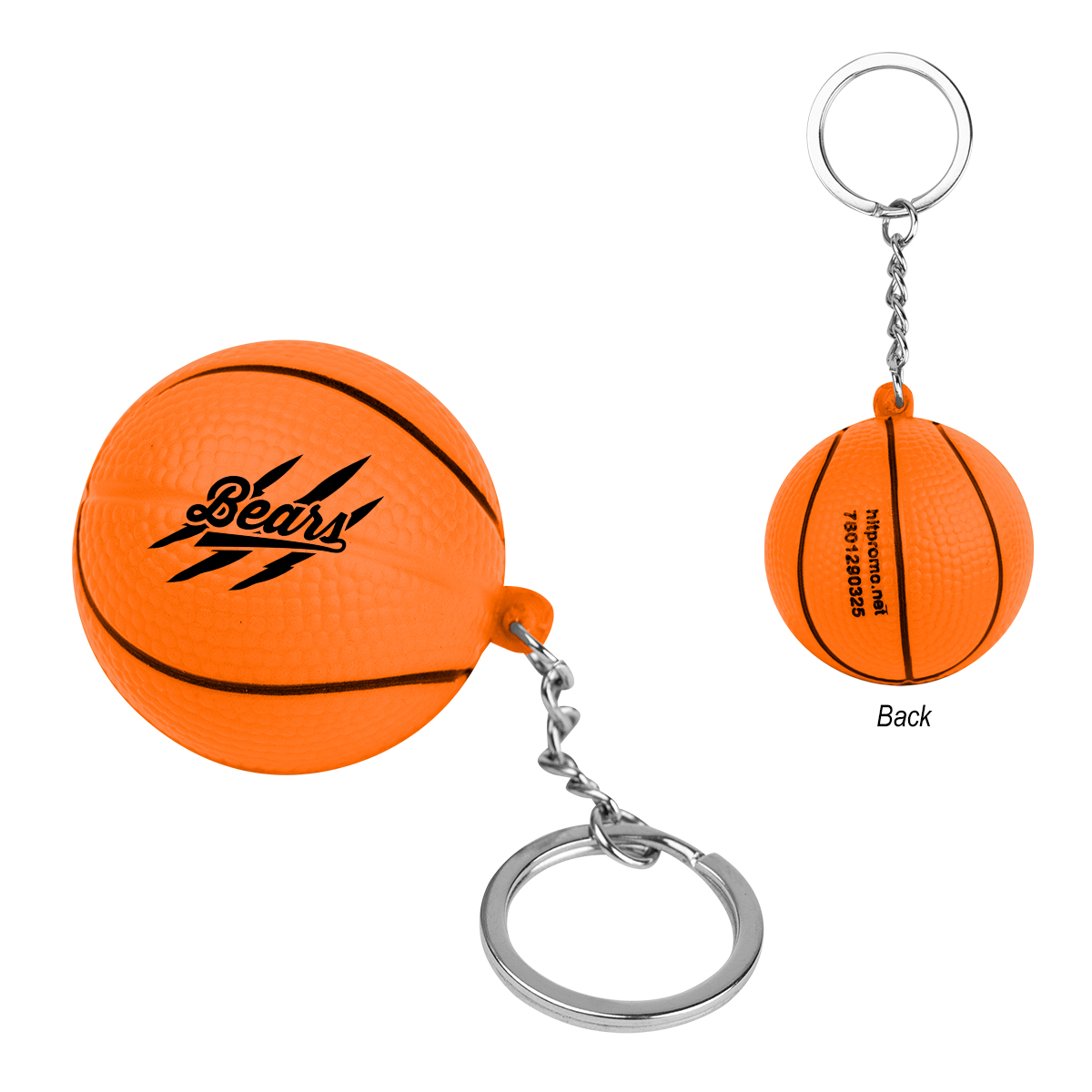 Basketball Stress Reliever Keychain 5