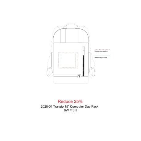 Tranzip 15" Computer Day Pack 21