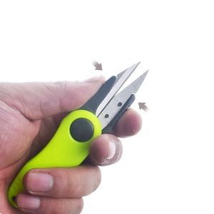 Folded Scissors With Plastic Handle 6