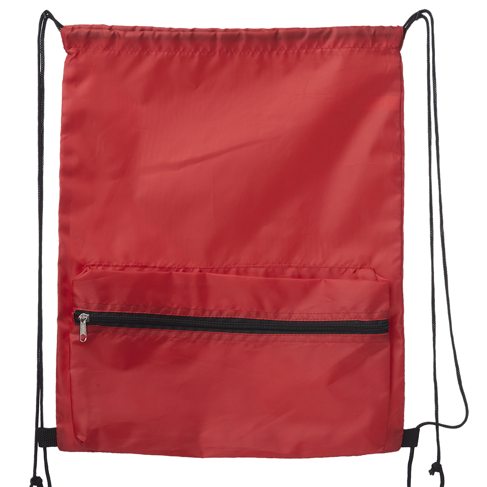 Augusta Drawstring Backpacks with Front Pocket 16