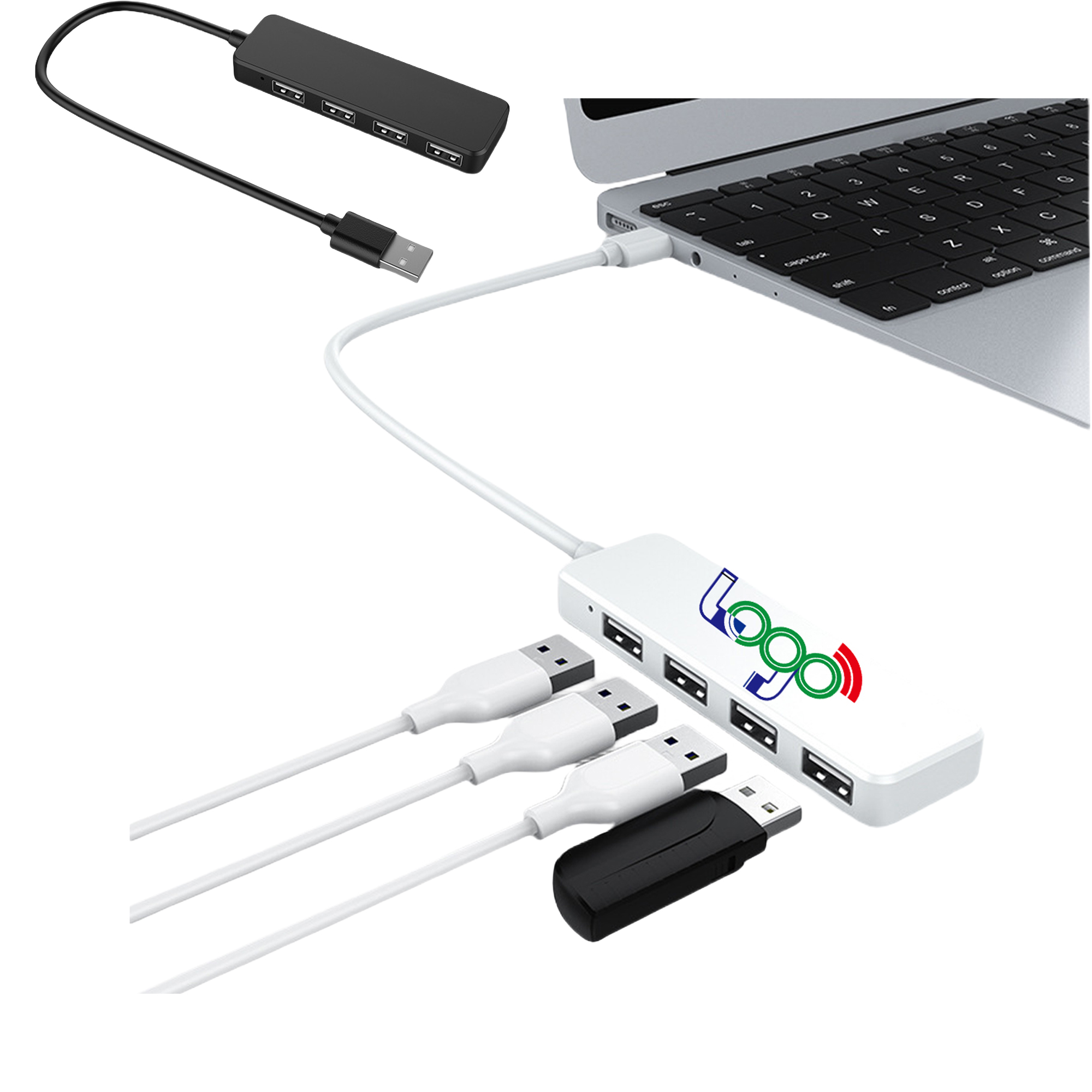 4-In-1 Docking Station 2.0 Hub MOQ100 2