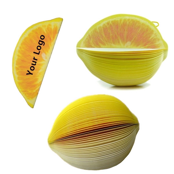Lemon Shaped Note Memo 2