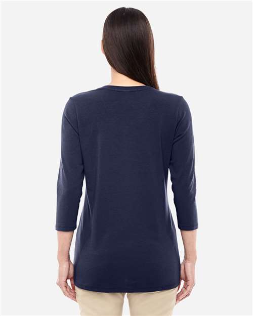 Women's Perfect Fit™ Bracelet-Length V-Neck Top - DP184W 31