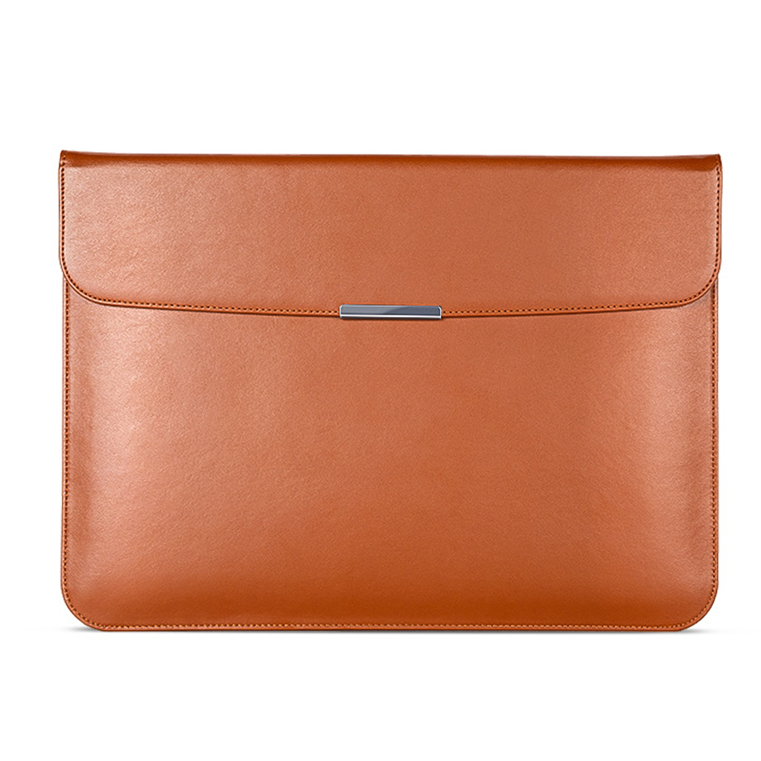 Waterproof PU Leather Laptop Sleeve with Magnetic Closure 6