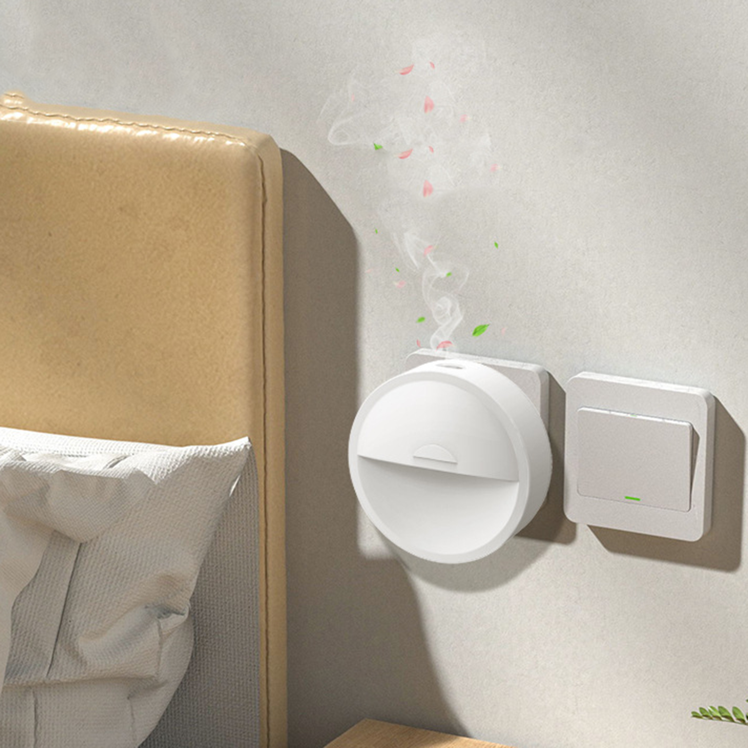 Illuminated Essential Oil Wall Diffuser 5