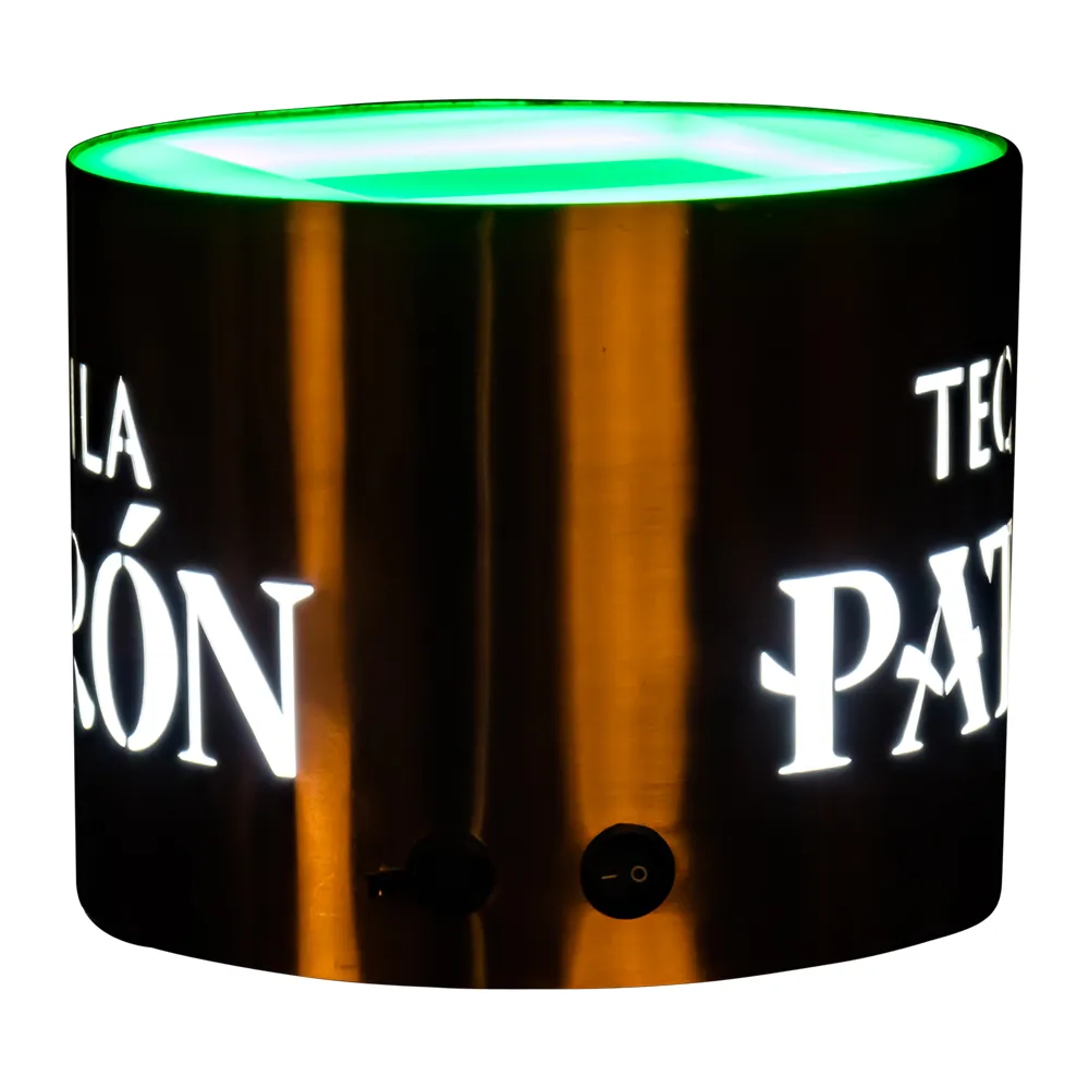 Circular LED Bottle Presenter Glorifier 7