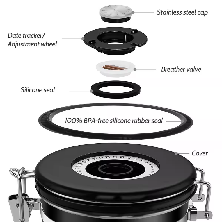 Coffee Bean Storage Container 2