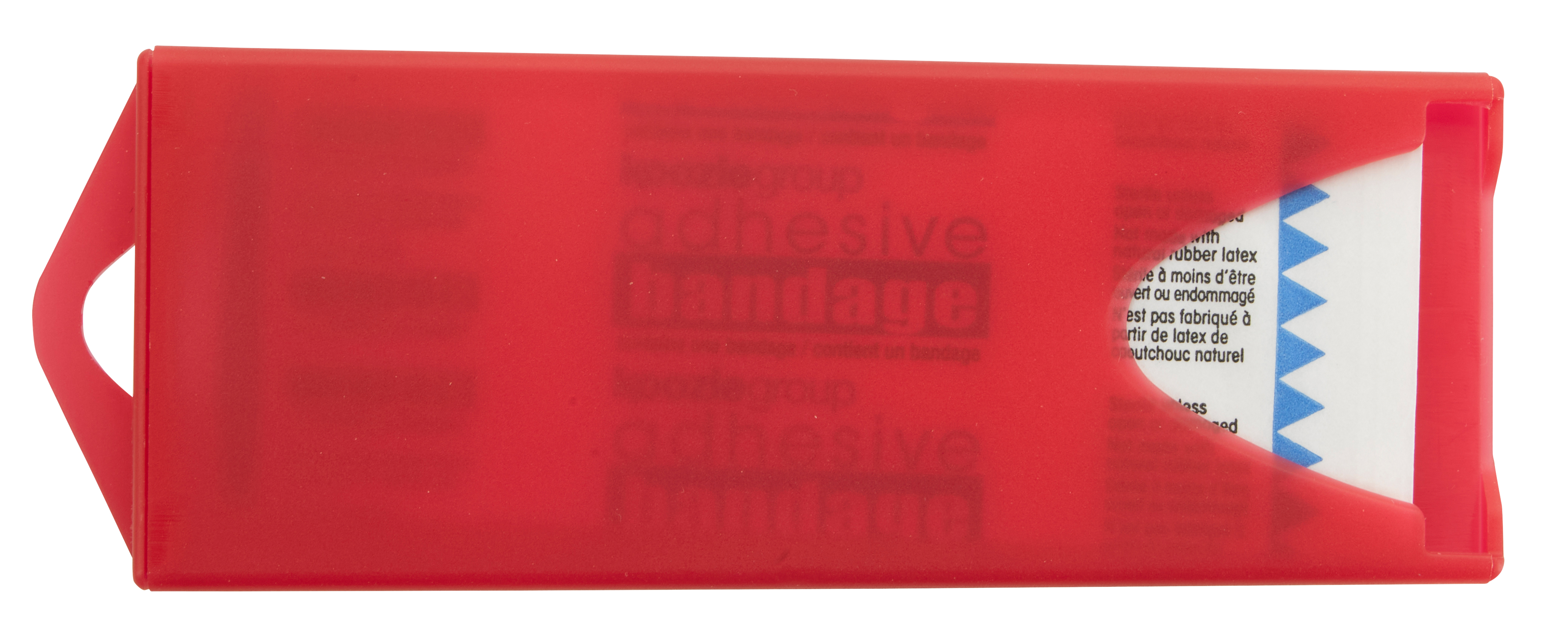 Good Value™ Original Colored Bandage Dispenser with Clear Bandages 48