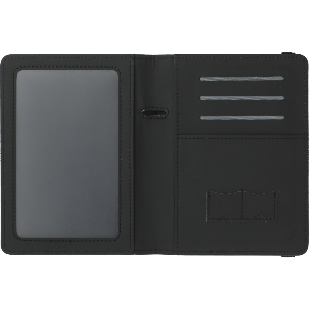 Deluxe Recycled Passport Wallet, custom luggage with logo imprint 8