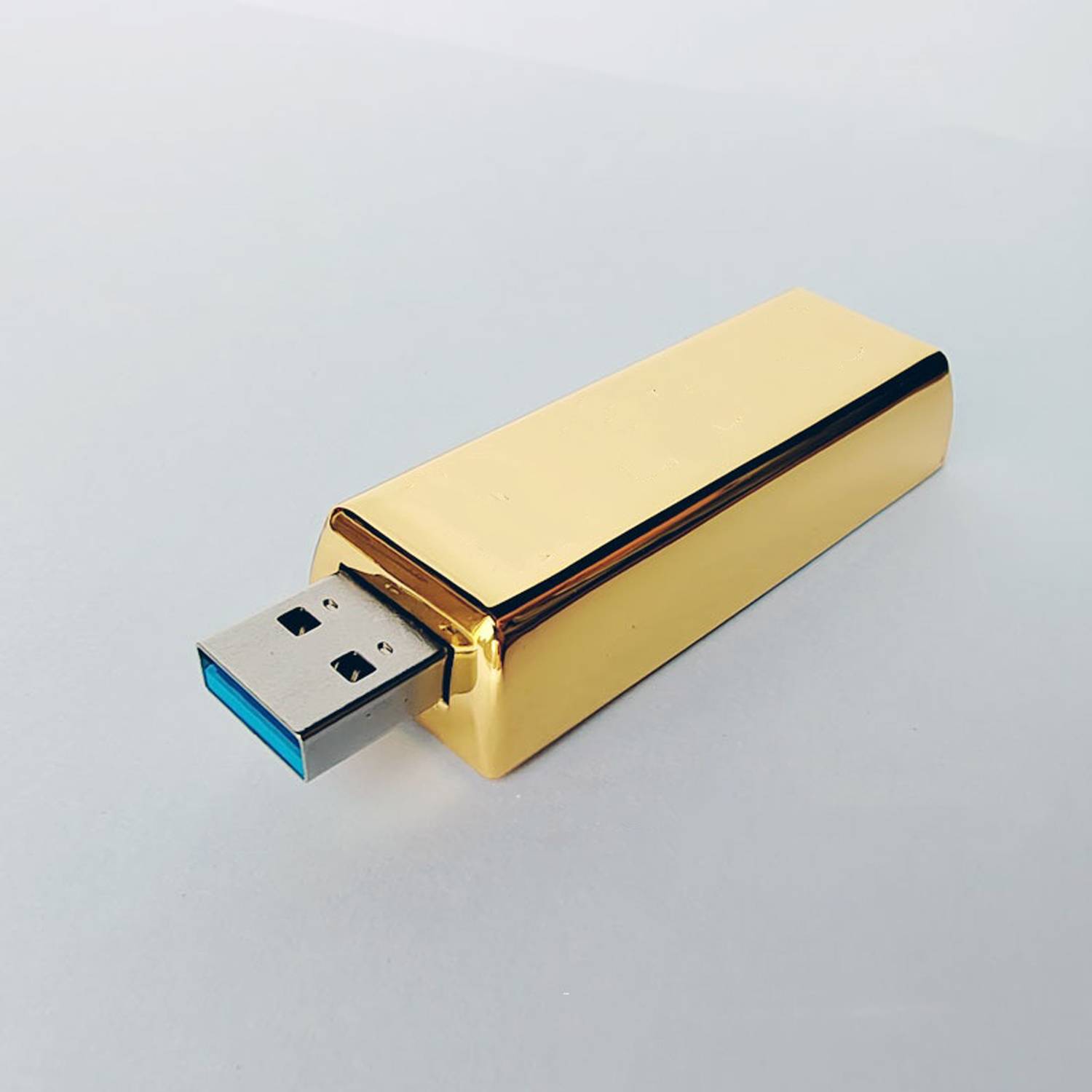 64GB Creative Business Simulation Gold Bar USB Drive 4