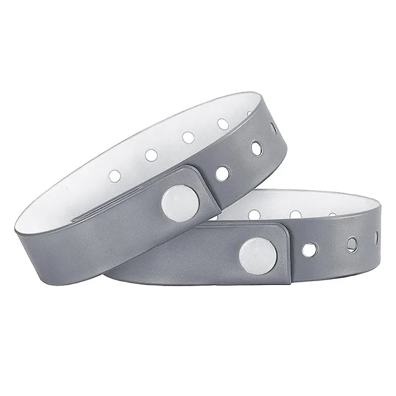 PVC Event Wristband with Adjustable Holes 3