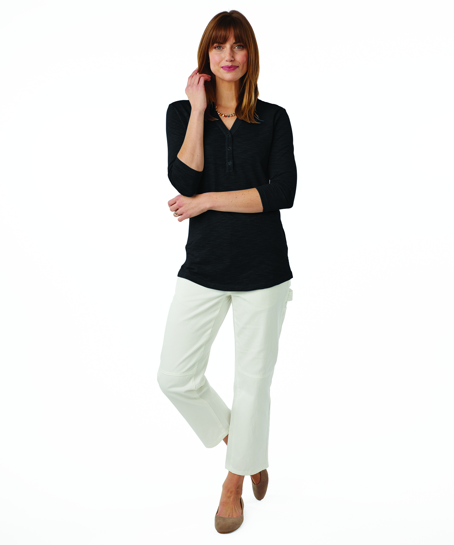 Women's Freetown Henley 28