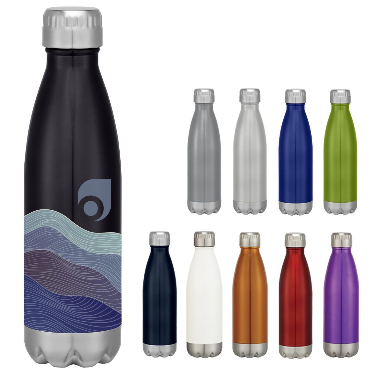 16 Oz. Full Color Swiggy Stainless Steel 8