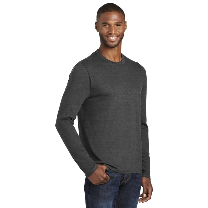Port & Company Long Sleeve Fan Favorite Blend Tee. 42