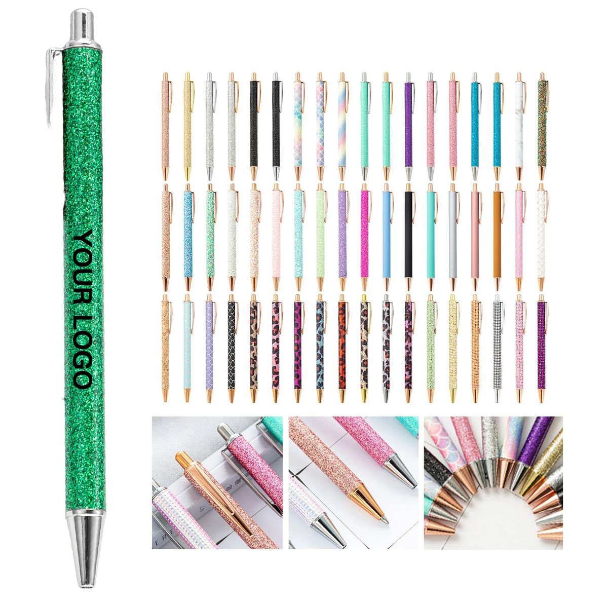 Ballpoint Pen with Stylus Tip for Touchscreens 17