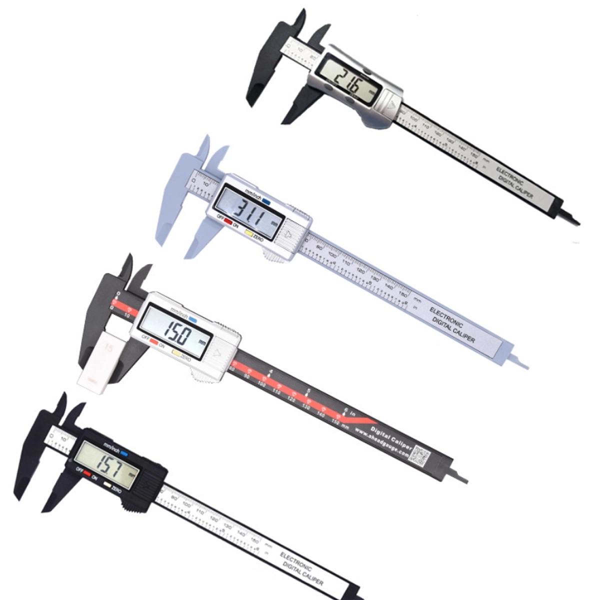 Electronic Micrometer Caliper with Large LCD Screen 1