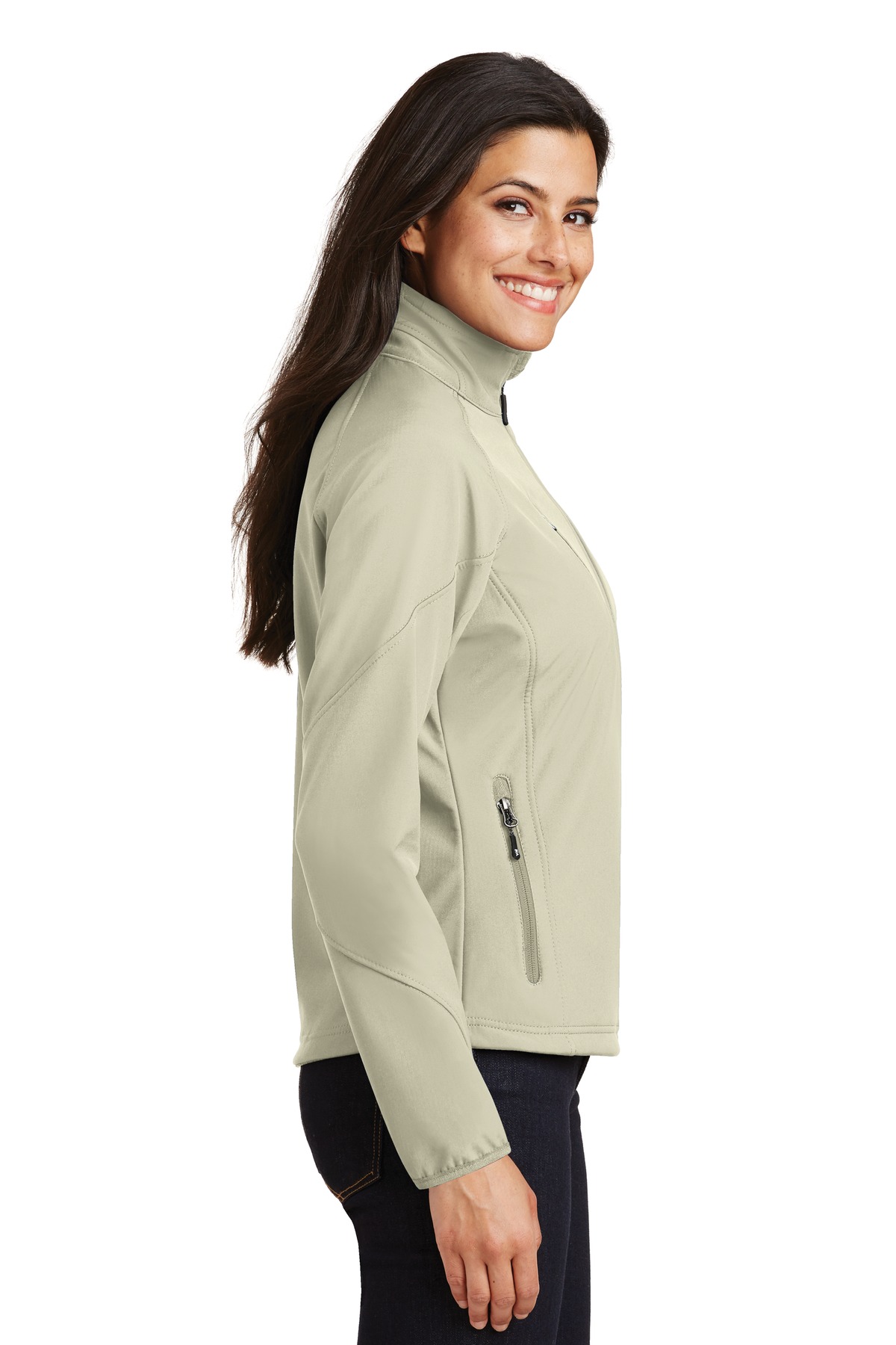 Port Authority Women's Textured Soft Shell Jacket. L705 1