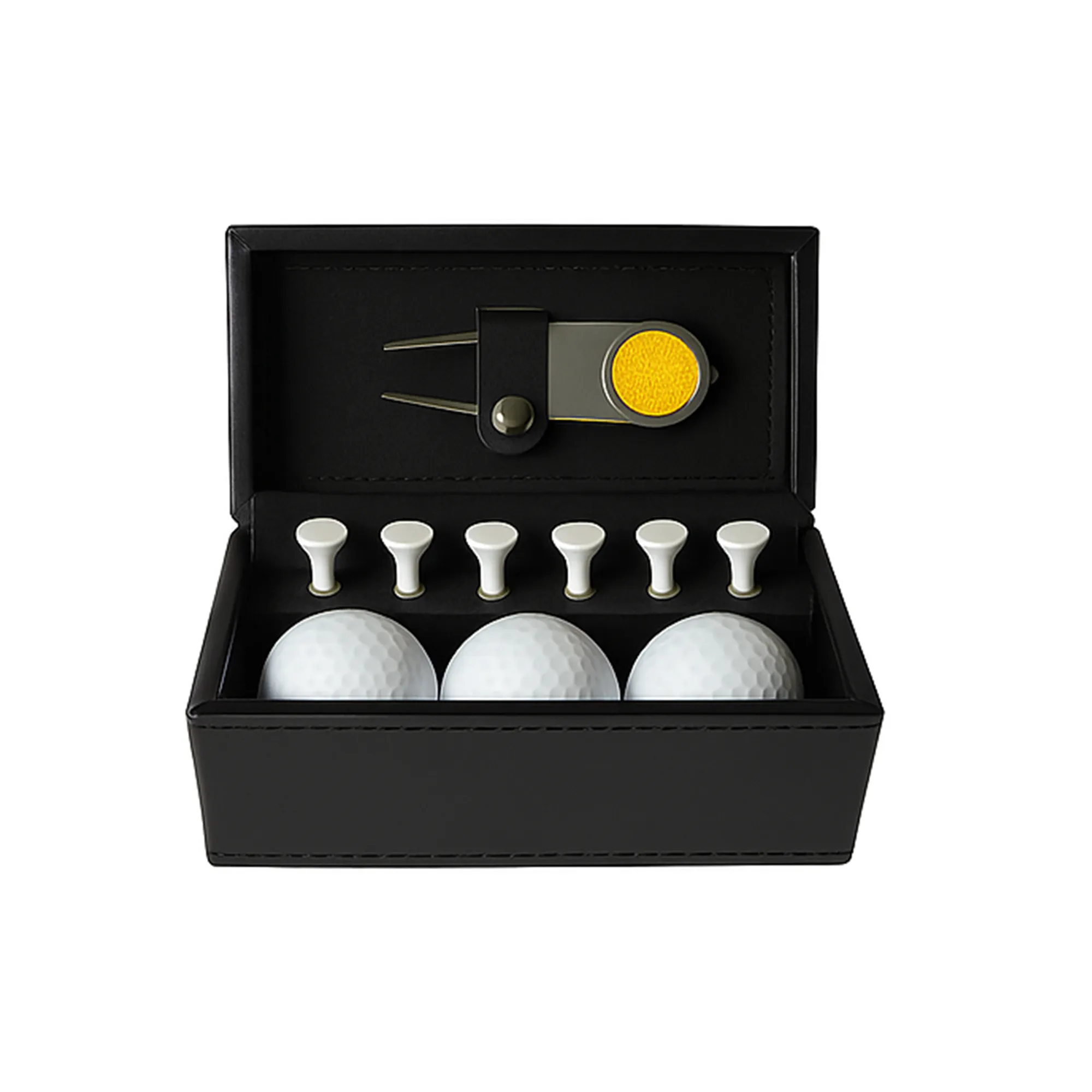 Golf Ball Tee Box 6
