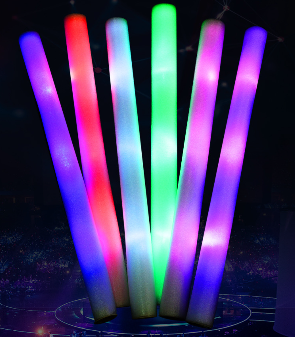 Colorful Sponge Fluorescent Stick 2