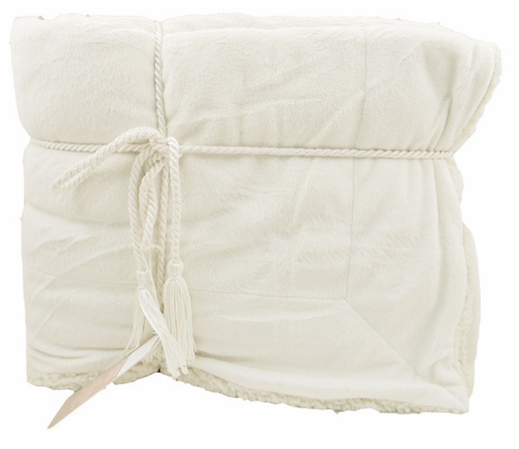 Lambswool Microsherpa Throw 9