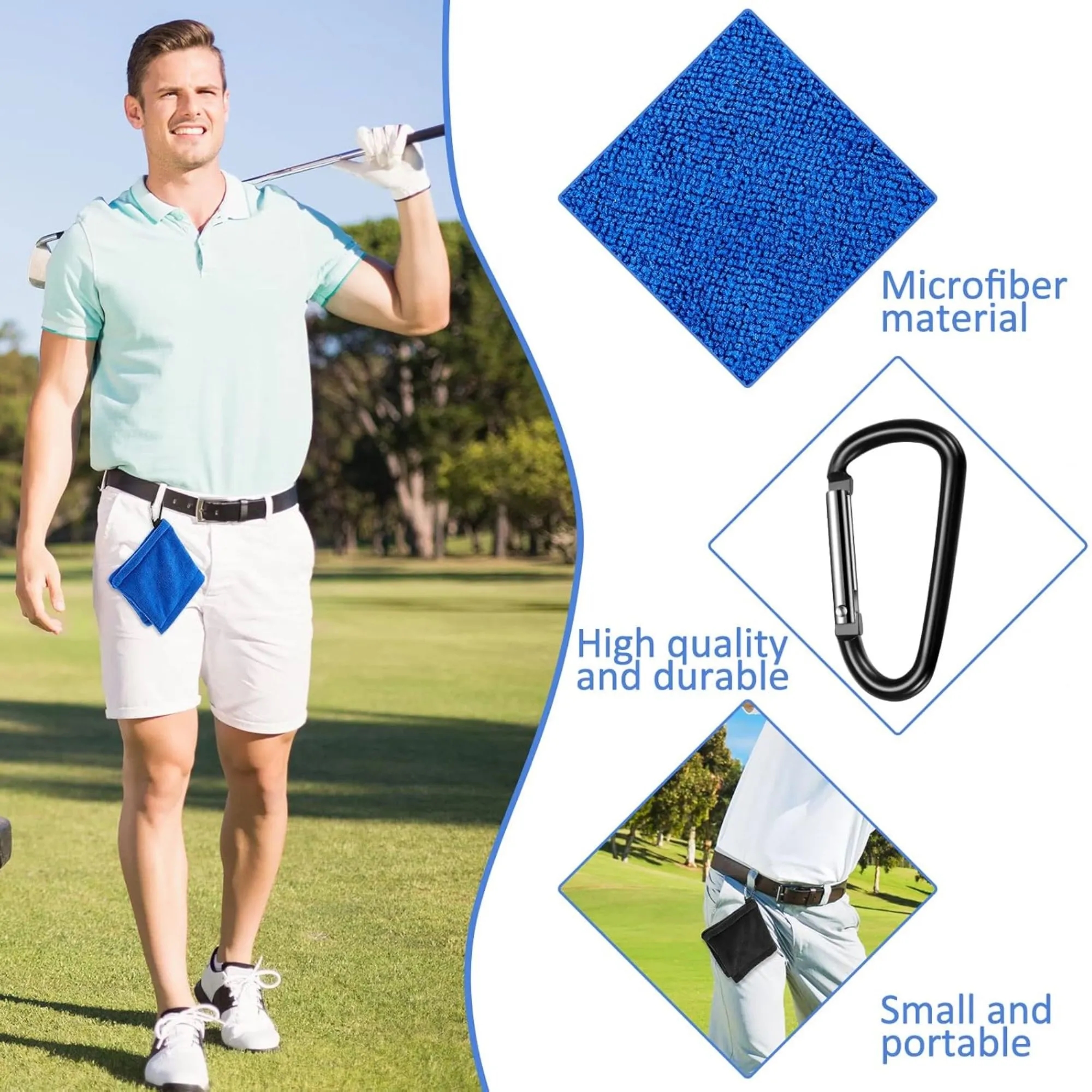 Soft Golf Ball Towel 5