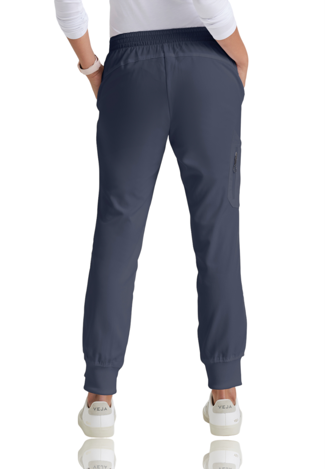 Grey's Anatomy Classic - Women's Five-Pocket Mid-Rise Kira Jogger Scrub Pant 8