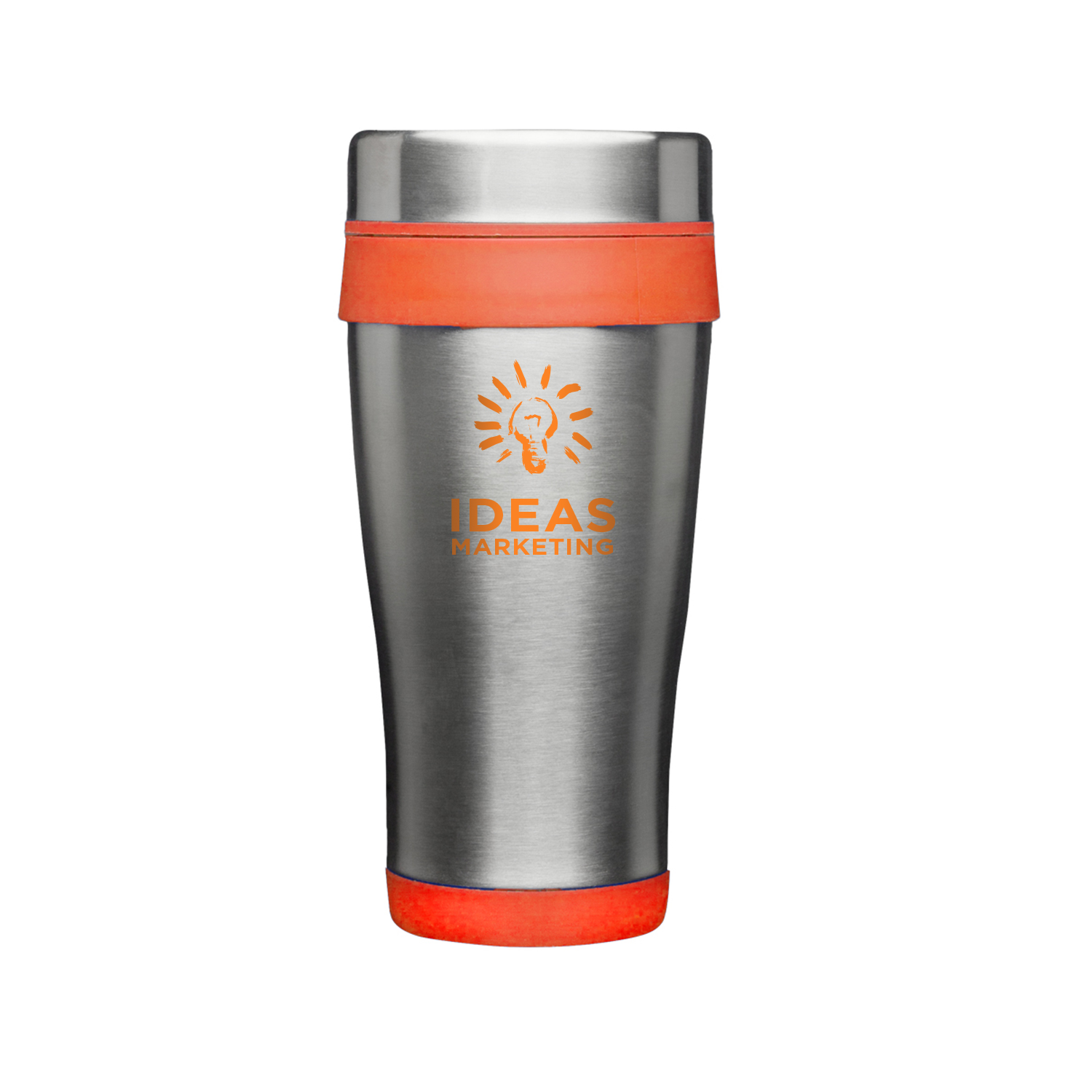 16 oz. Grab-n-Go Insulated Stainless Steel Mug (1 Color Imprint) 7