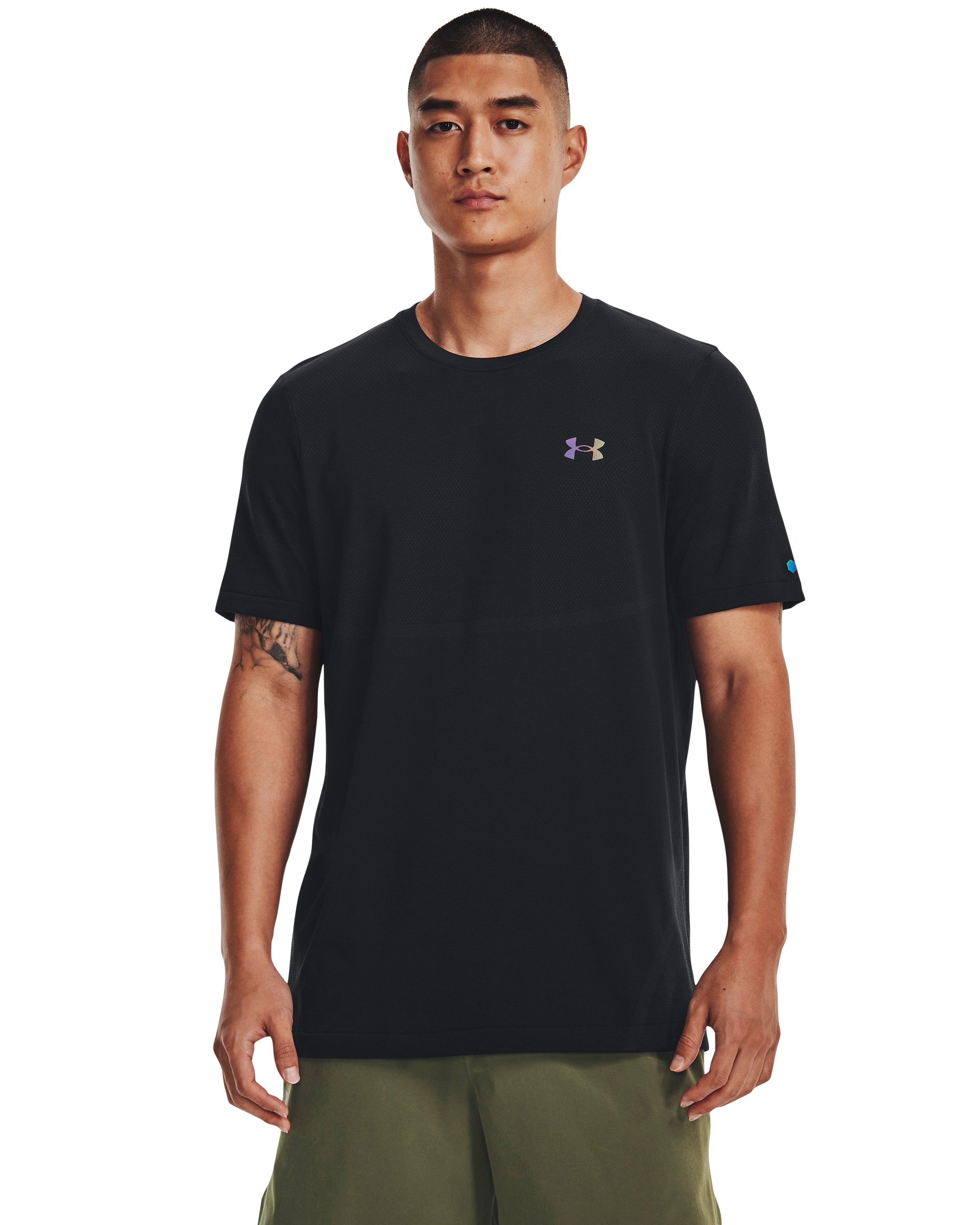 UA Vanish Elite Seamless Men's Short Sleeve 3