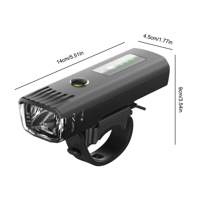 250 Lumens Rechargeable Bicycle Headlight 3