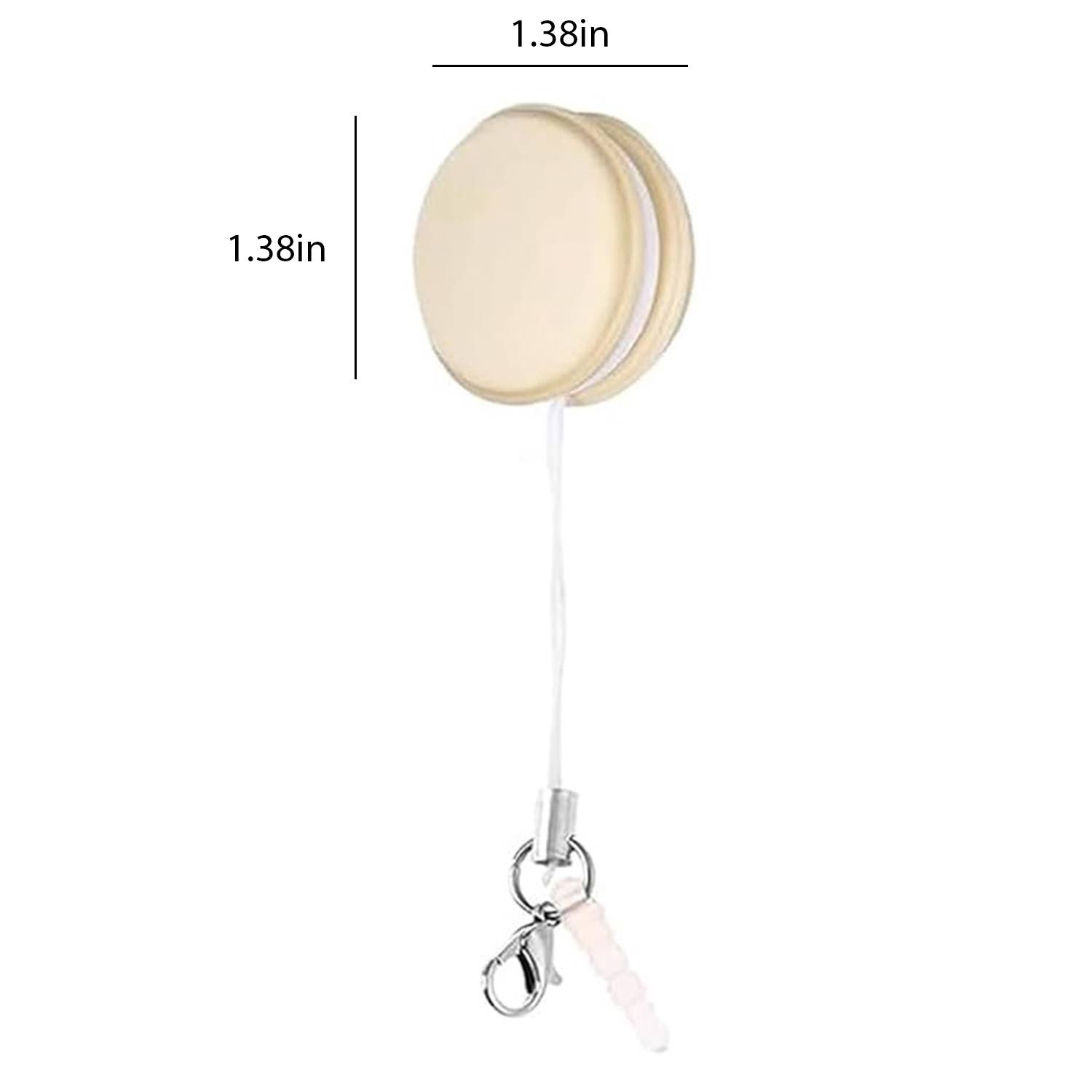 Mini Plastic Portable Screen Cleaning Cloth Keychain 5