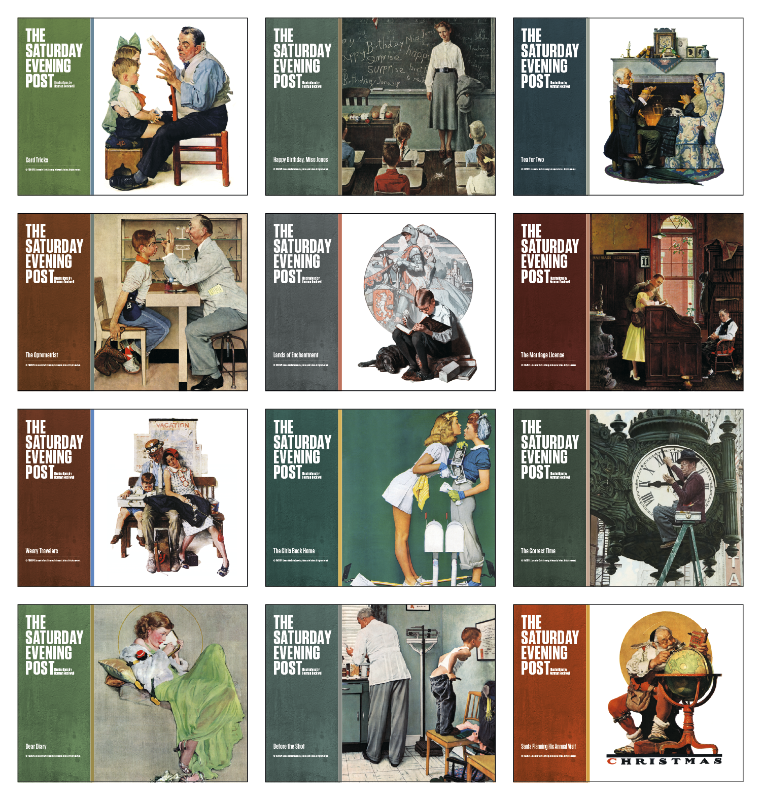 Good Value™ The Saturday Evening Post - Window Calendar 23