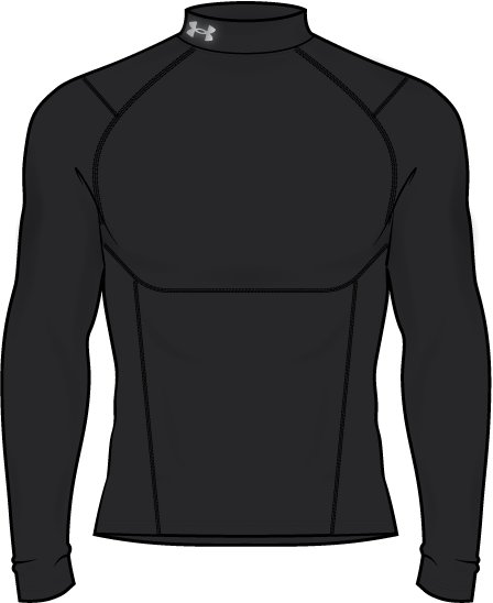 ColdGear NEOLAST Men's Compression Mock Long Sleeve 4